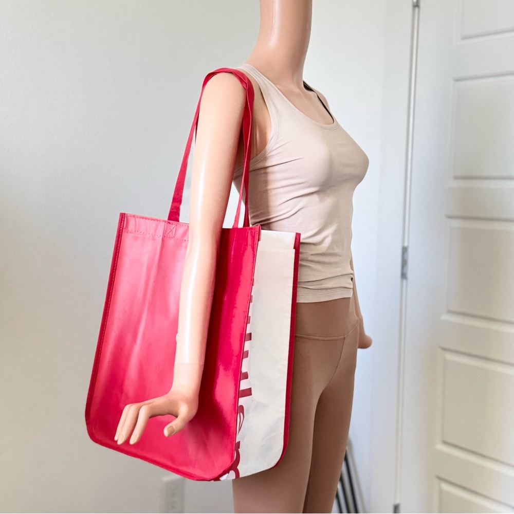 Lululemon Athletica Red Spacious Tote Bag - Picture 3 of 3